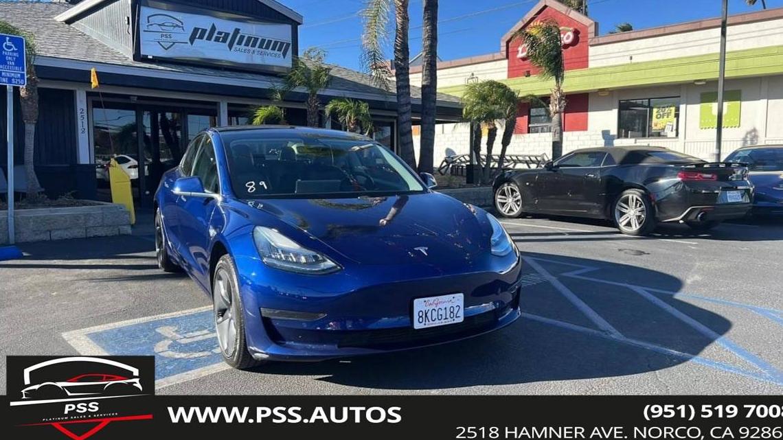 TESLA MODEL 3 2018 5YJ3E1EA8JF161074 image